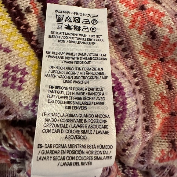 Women’s BODEN Fair Isle Pullover Sweater Size L - Picture 2 of 4